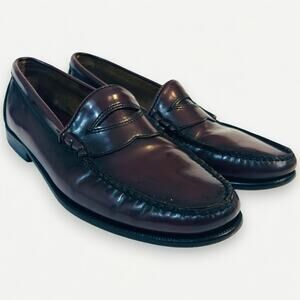 G.H. Bass & Co. Mens 10.5M Penny Loafer Slip On Leather Upper